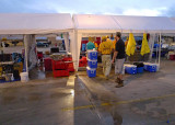 THE FEEDING TEAM PREPARES ANOTHER EARLY MORNING BREAKFAST