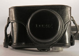 LX5 IN AN LX3 LEATHER CAMERA CASE - TOP ATTACHED