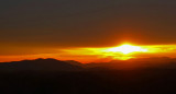 WESTERN NORTH CAROLINA MOUNTAIN SUNSET  -  ISO 80