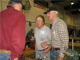 (60)   Dennis Cullen (L), Bob Kipp (C) and Earl Wilms (R) solving some of the worlds problems!