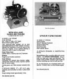New Holland 1/3 scale (left) and Upshur Farm Engine
