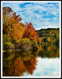 Fall Reflections at Lackawanna State Park