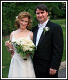 Here's to the Bride and the Groom. Cheers!