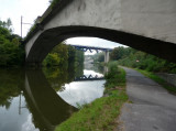 Enjambes de ponts sur la Sambre,  Montigny-le-Tilleul (La Jambe de Bois).