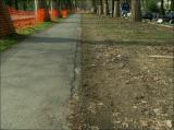 3/5/2006 - La piste s'afaisse en plusieurs encroit suite aux passages des engins de chantier.