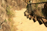 Steep ascent