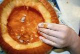 Inside of pumpkin
