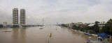 bangkok, river panorama