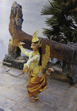 performer at Angkor Wat