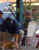 Nick Nolte With Friend In Malibu