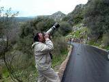 Rui Vilar taking pictures - Fotografiando en Monfrage