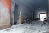Bikes in the corridor