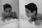 Boy Bath Mirror