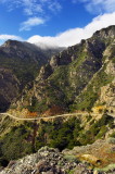The road to Olympos