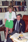 1990 - Ginny and Her Thesis Advisor Prof. John Waugh