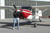 John Cross and his Cessna 170B