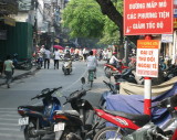 Hanoi street scene.