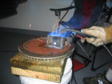 Making a bracket for the trans mount