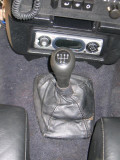 View of the original BMW style shifter( I changed it to the m47 style)