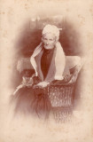 Old lady and her kitten!