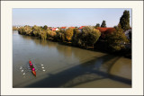 Depuis la passerelle de Bry