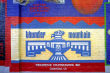 Thunder Mountain Fruit mural, Delta, CO