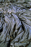 (IG55) Ropey pahoehoe, Hawaii Volcanoes National Park, HI