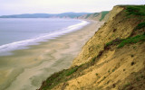 Cuspate beach, Pt. Reyes National Seashore, CA