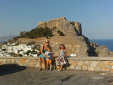 Akropolis of Lindos - we will walk up there