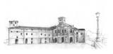 Tiber Island Piazza Pencil