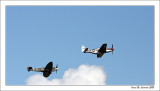 Spitfire and Mustang