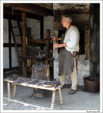 Blacksmith at work