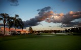 Evening Falls on the Sixth Green