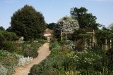 The Parham House Gardens in the Afternoon