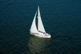 Sailing, aerial photo