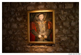 Portrait of Henry VIII in Tower of London