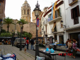 Narrow Streets in Sidges, Catalonia Spain 2007
