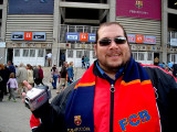 Don Gato outside Camp Nou - Barcelona 2007