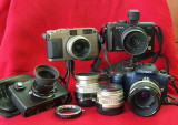 Leica CL, Contax G1, Panasonic G1, & Panasonic GF1
