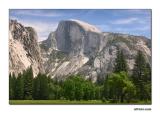 Half Dome over Ahwahnee Meadow