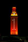 University of Texas Tower After 2006 Rose Bowl Win Over USC