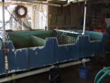 Shrimp farm behind the bar