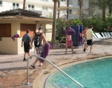 Guys at the Hard Rock Hotel Pool