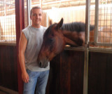 Me and a horse friend