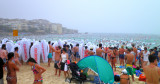 The Havaianas Thong Challenge at Bondi (2000 people on floats)