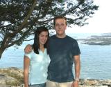 Laura and I in Maine