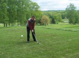 Me golfing