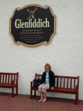 Monique outside Glenfiddich