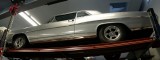 1964 Pontiac Catalina on car-lift (The Gray Ghost)