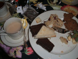 We actually went to the tea at the show this year; VERY lovely and yummy!!